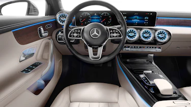 Mercedes A-class - cream interior