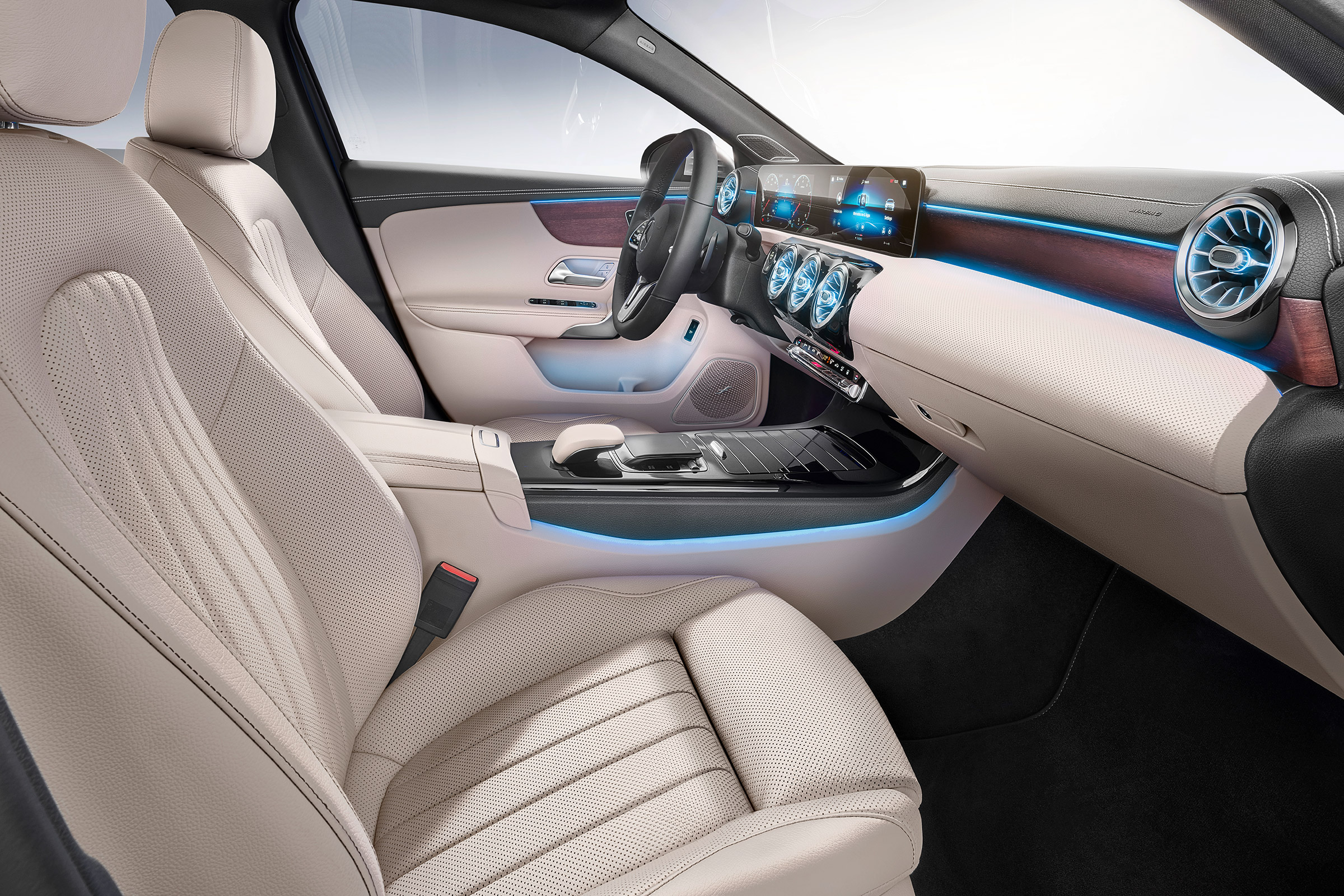 Mercedes A-class - cream interior