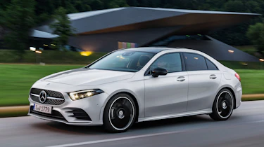 Mercedes-Benz A-class saloon – front quarter
