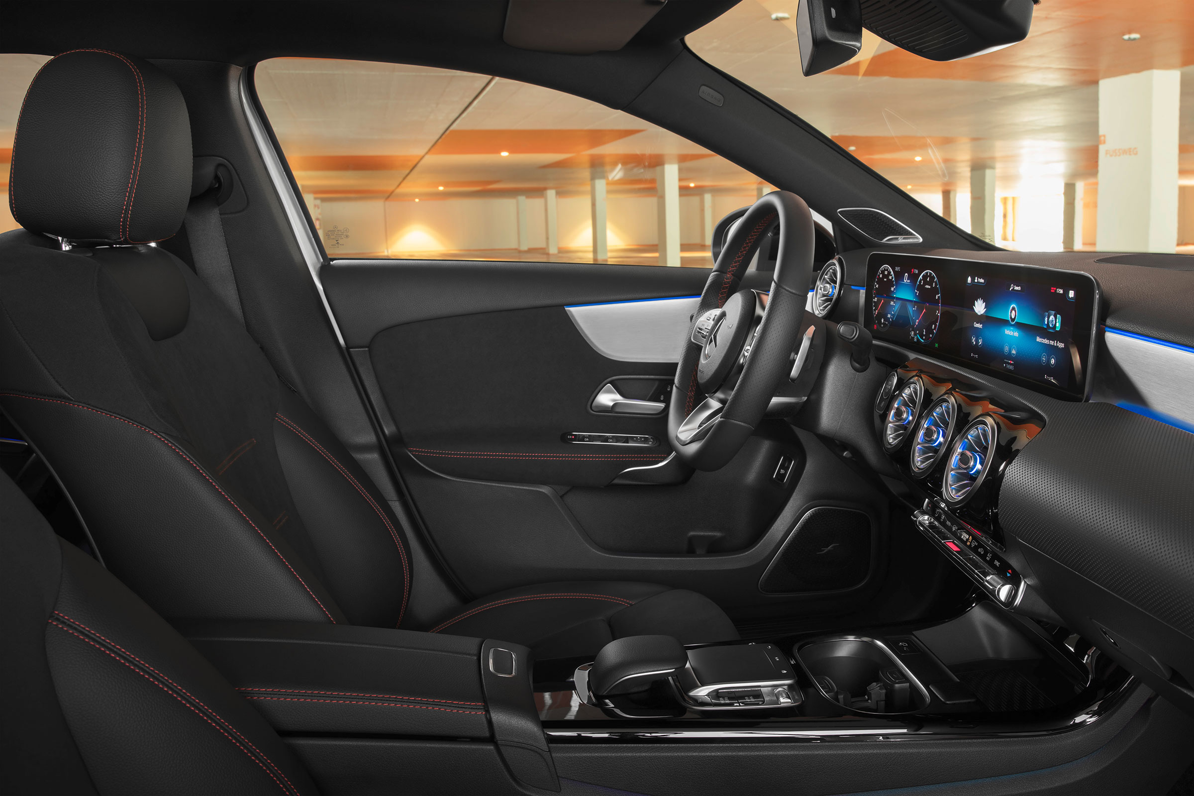 Mercedes-Benz A-class saloon – interior
