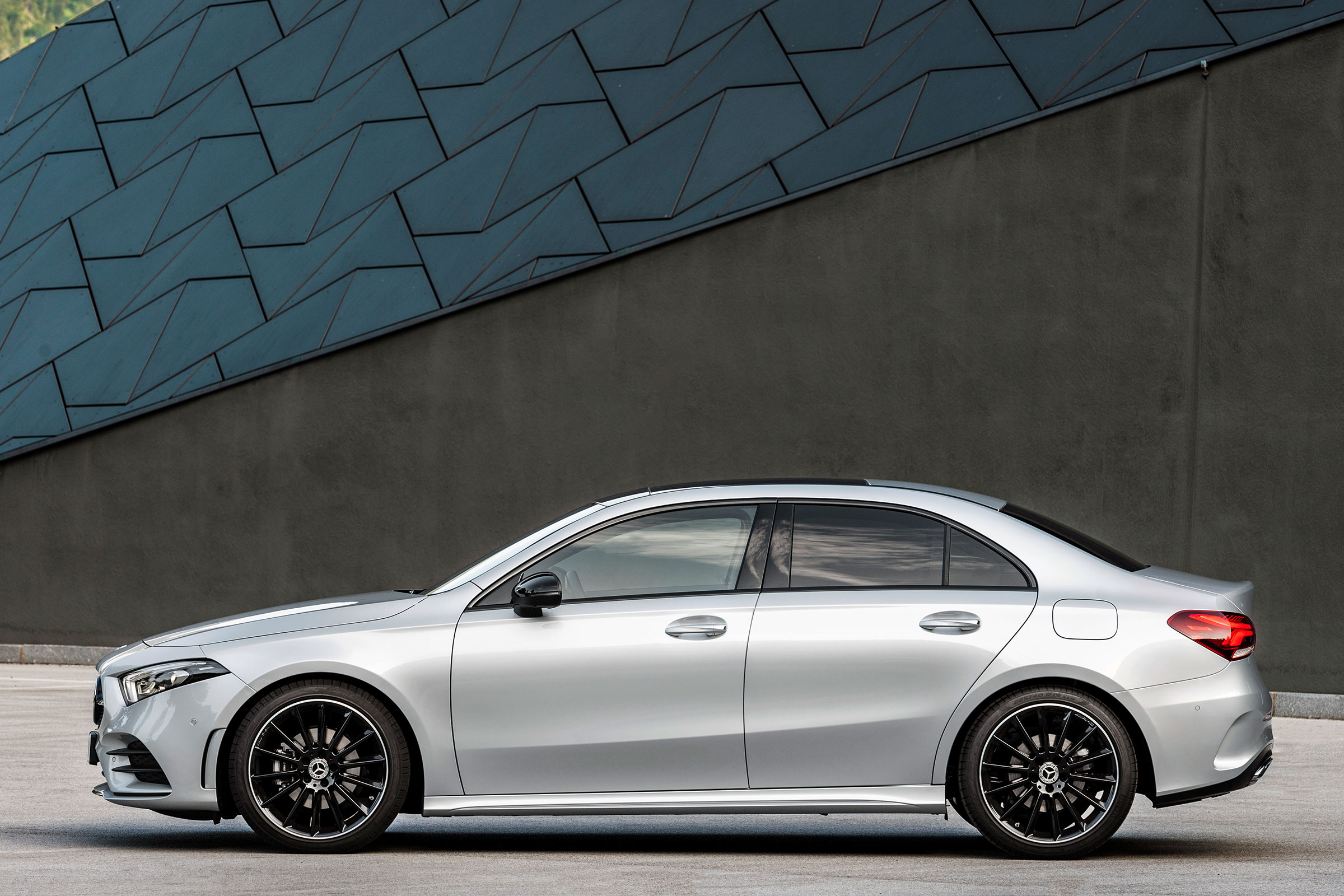 Mercedes-Benz A-class saloon – side
