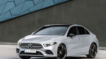 Mercedes-Benz A-class saloon – front quarter