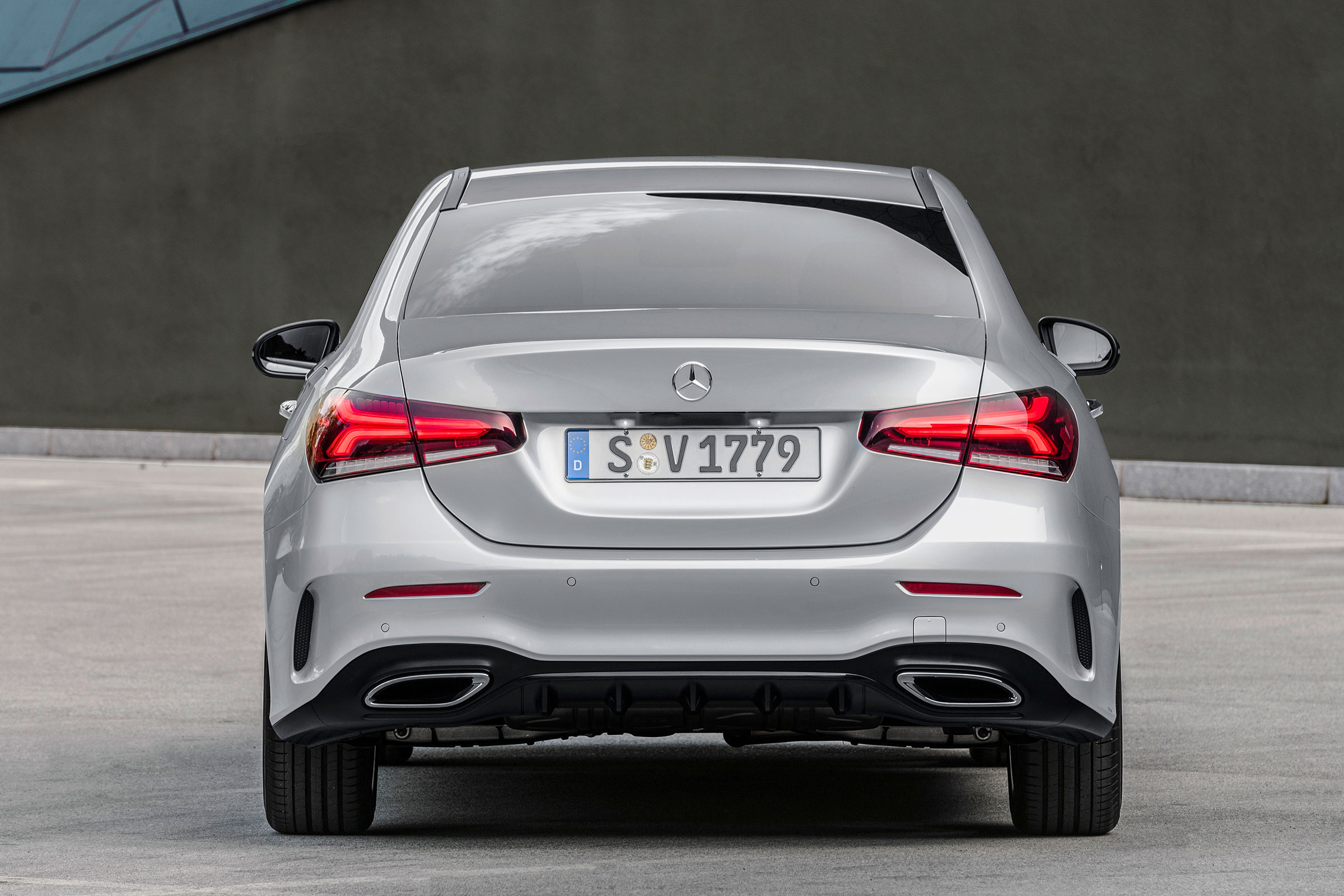Mercedes-Benz A-class saloon – rear quarter