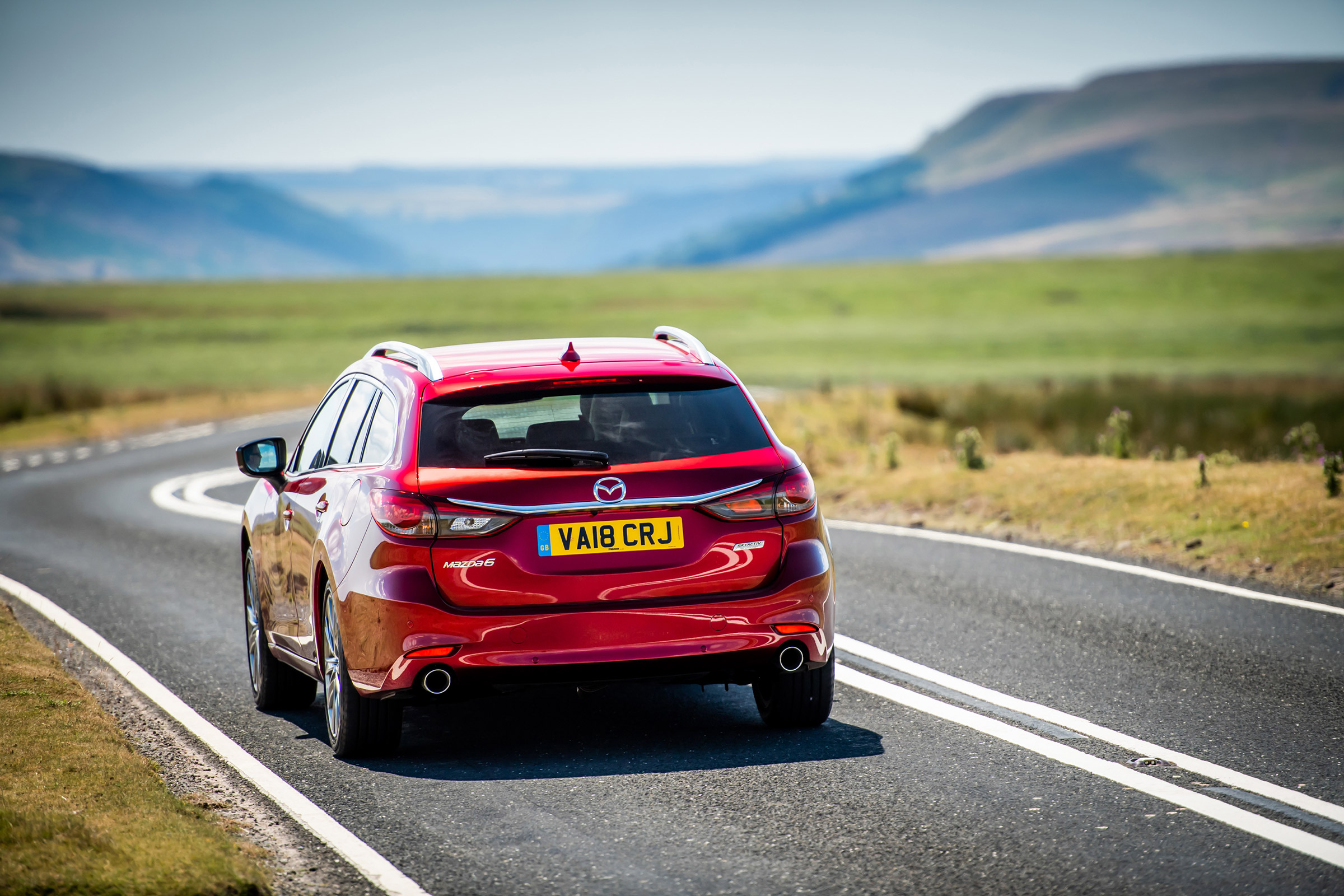 Mazda 6 MY18 review - rear
