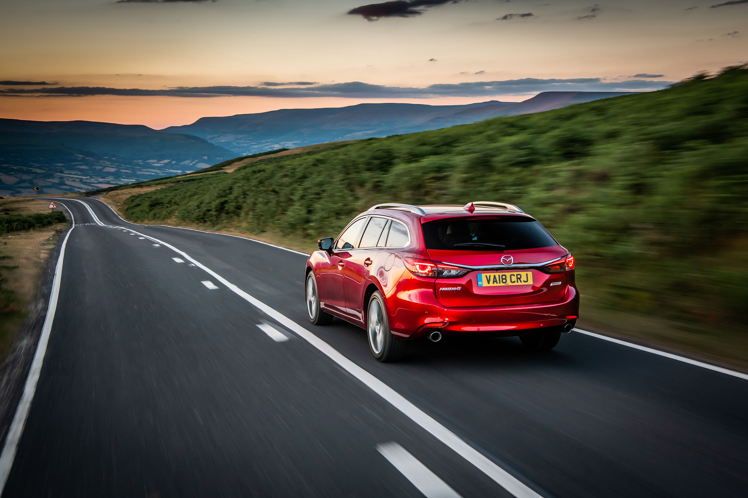 Mazda 6 MY18 review - rear