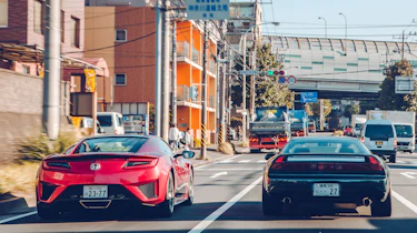 Honda NSXs