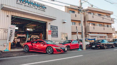 Honda NSXs