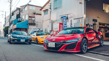 Honda NSXs