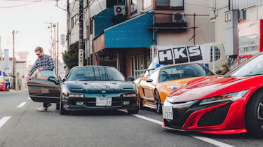 Honda NSXs