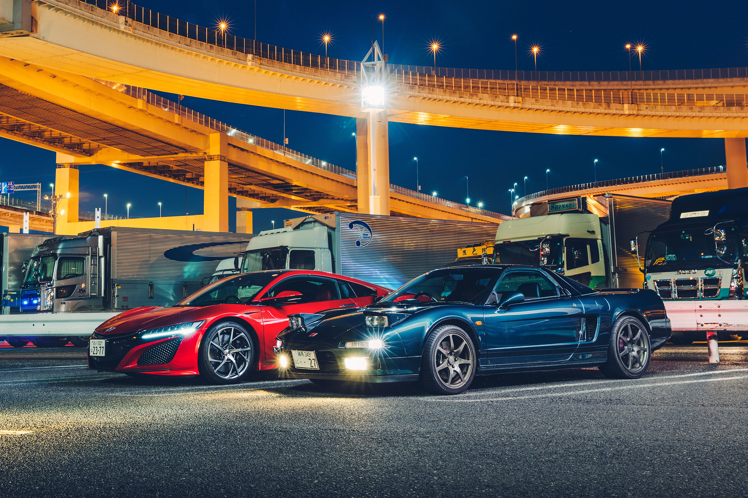 Honda NSXs