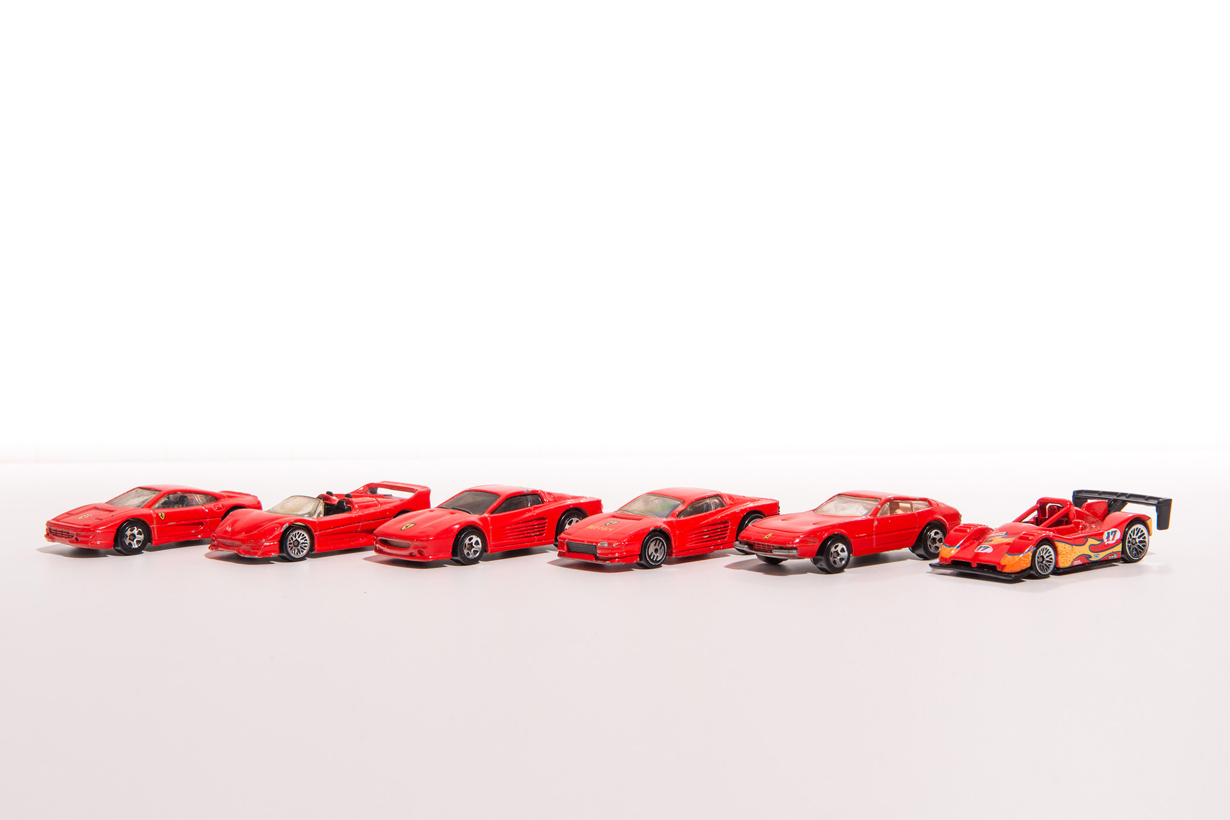 50 Years of Hot Wheels - ferraris