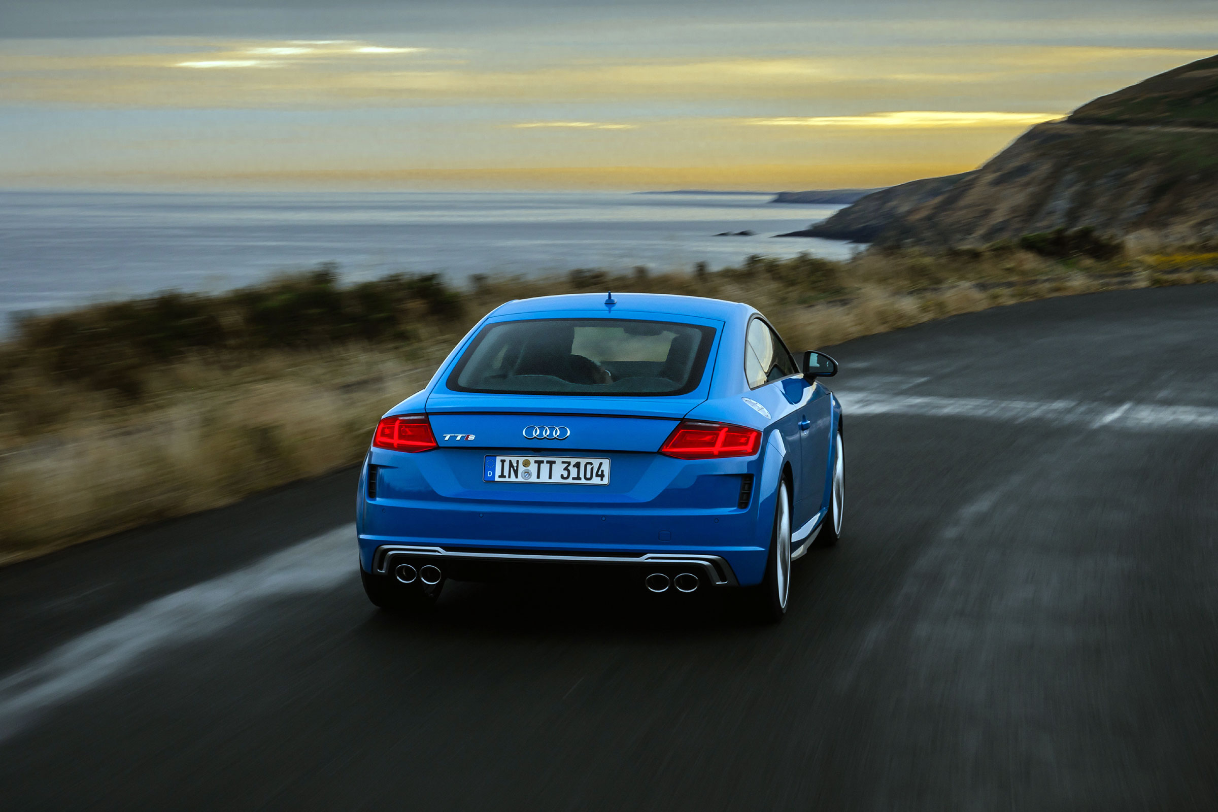 Audi TTS – rear