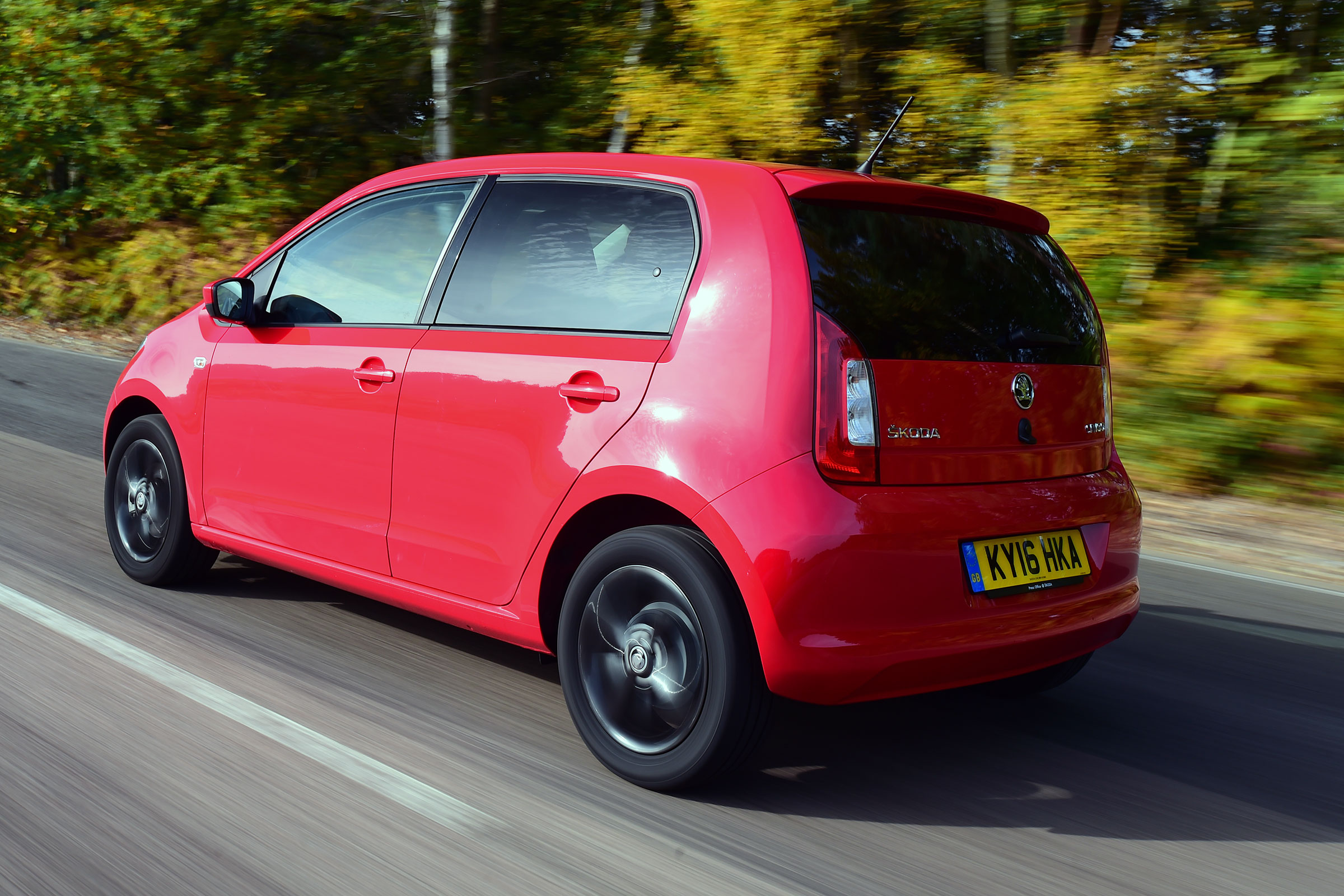 Skoda Citigo – rear quarter