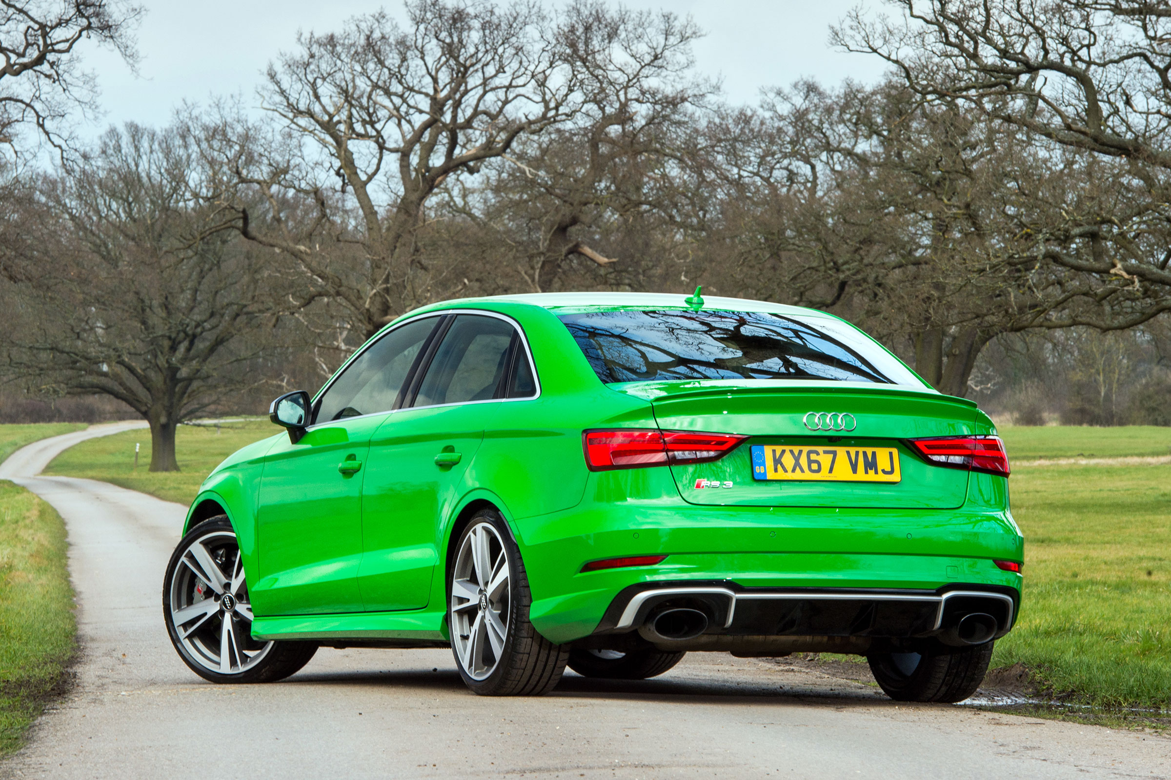 Audi RS3 saloon – rear quarter