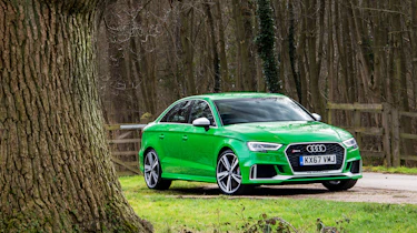 Audi RS3 saloon – front quarter