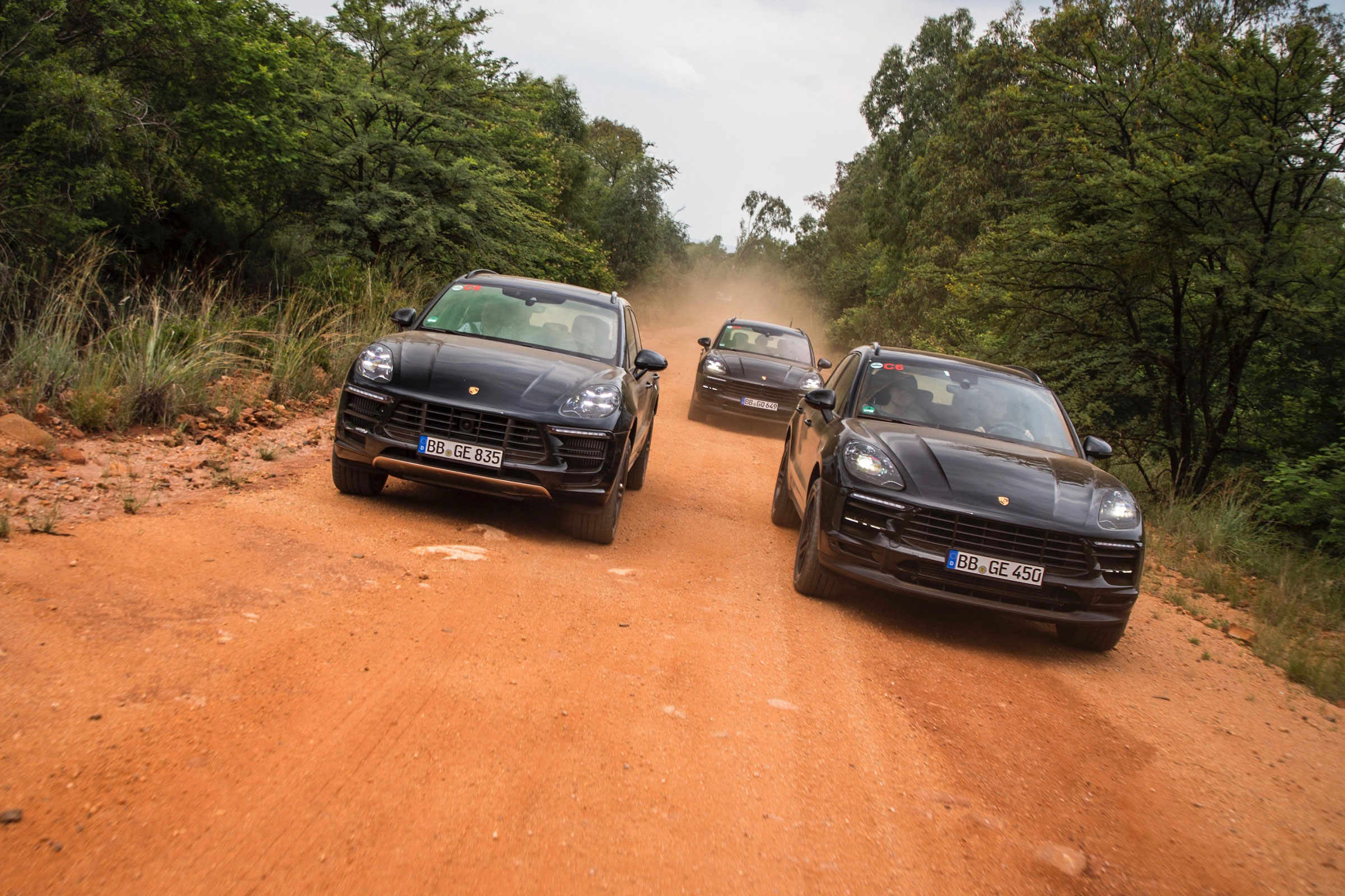 Facelifted Porsche Macan