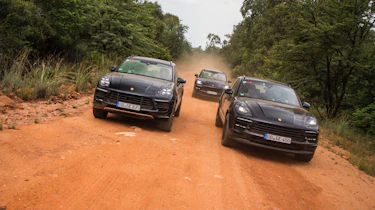 Facelifted Porsche Macan