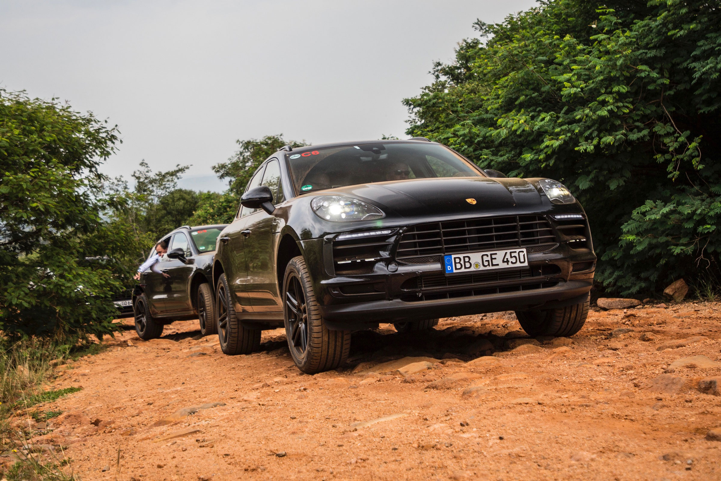 Facelifted Porsche Macan