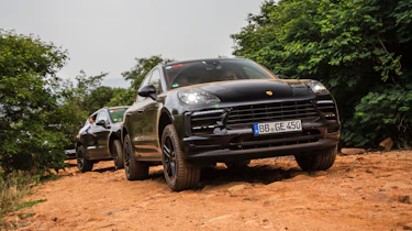 Facelifted Porsche Macan