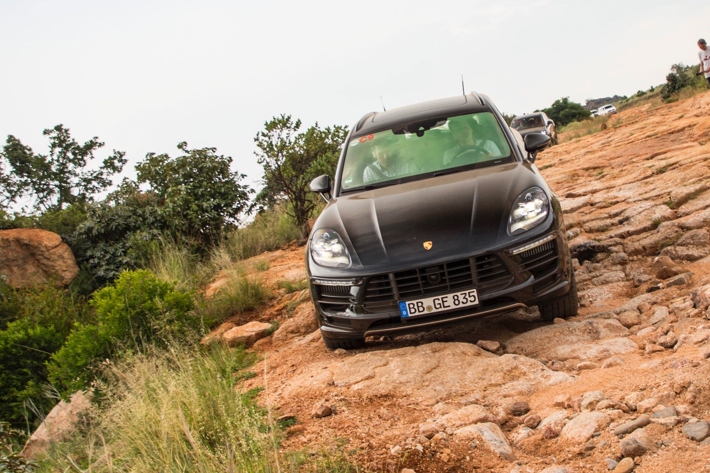 Facelifted Porsche Macan