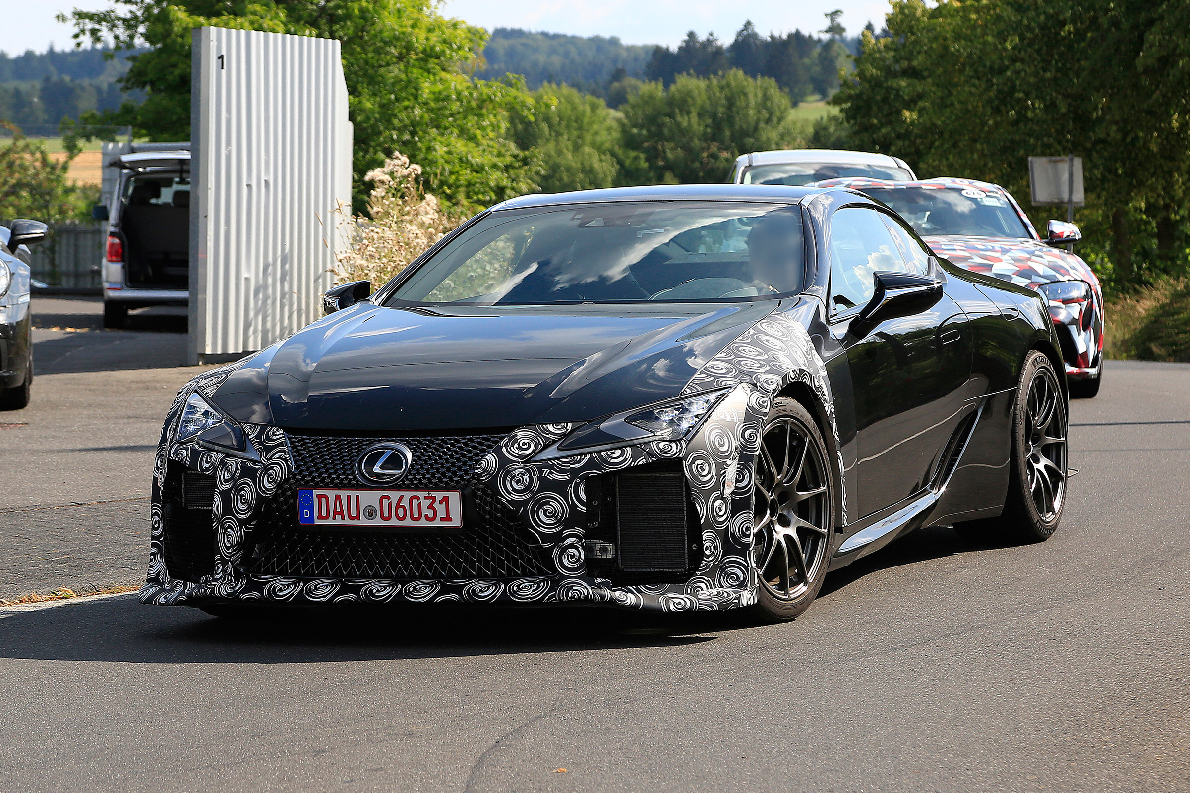 Lexus LC F prototype - front