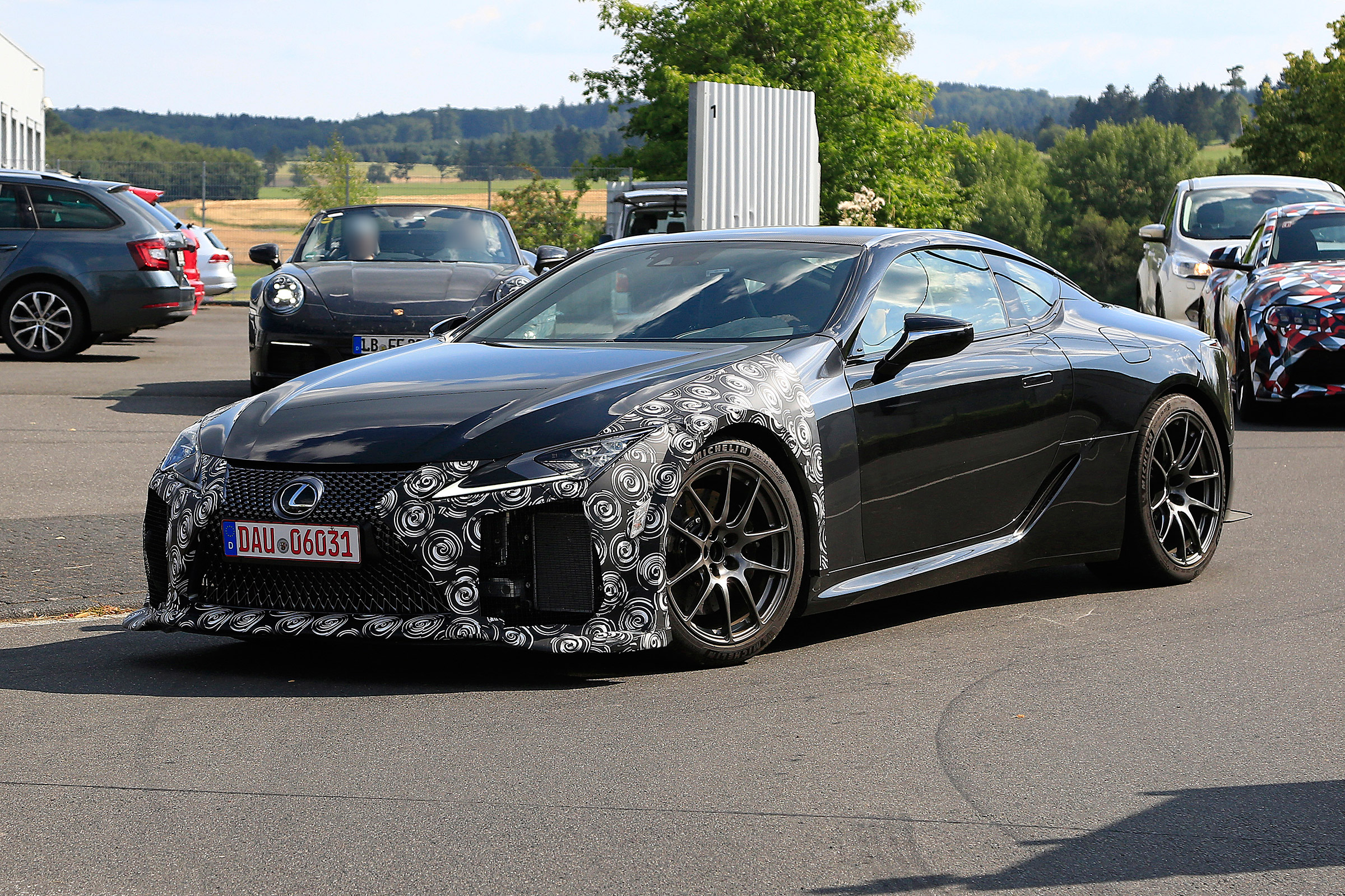 Lexus LC F prototype - front quarter