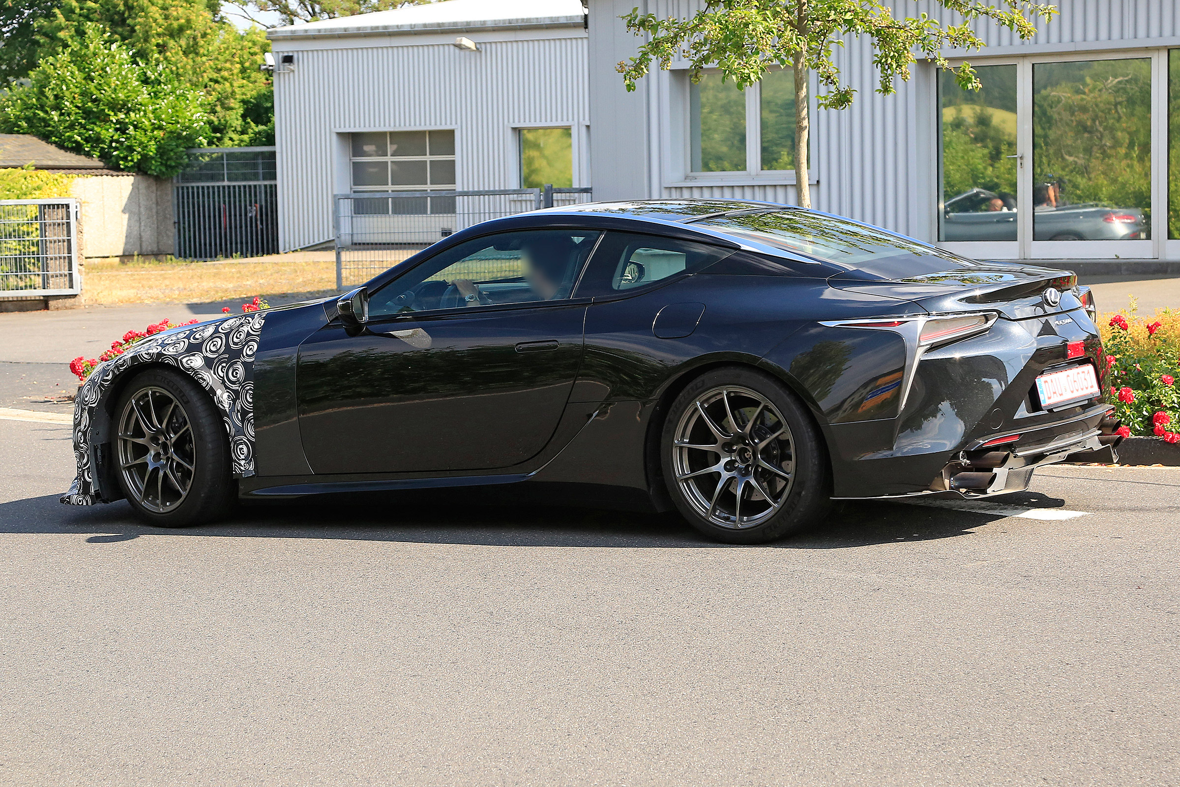 Lexus LC F prototype - rear quarter