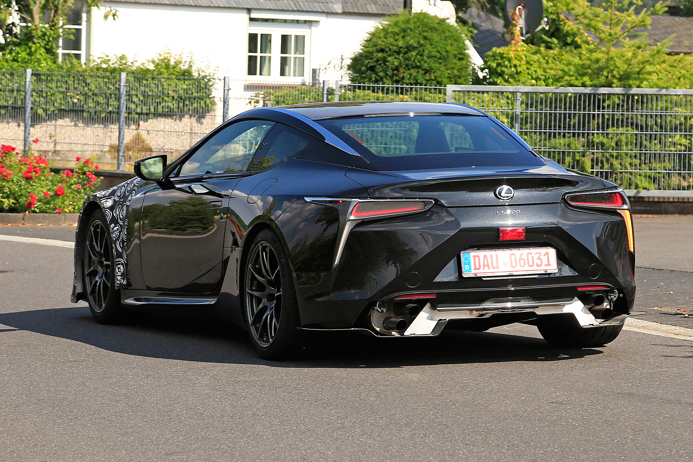 Lexus LC F prototype - rear quarter