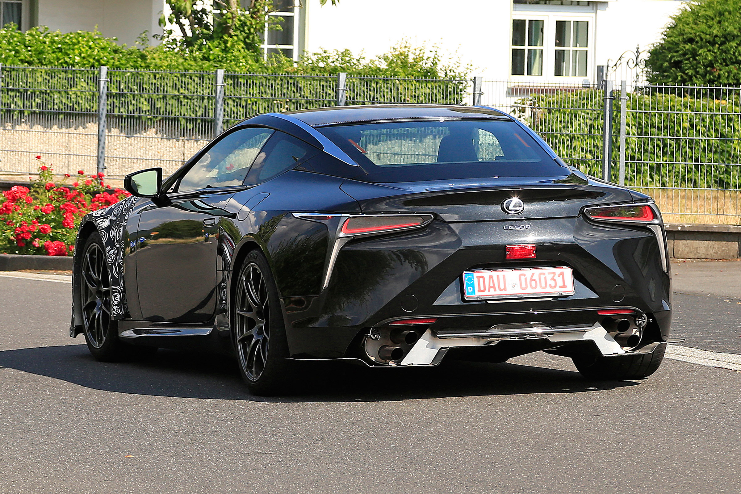 Lexus LC F prototype - rear quarter
