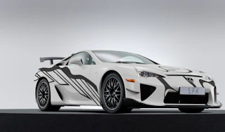 Lexus LFA art car front