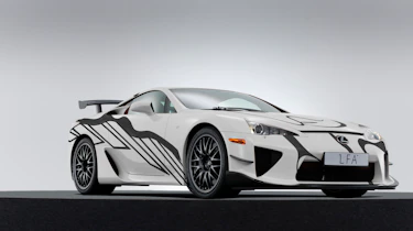 Lexus LFA art car front