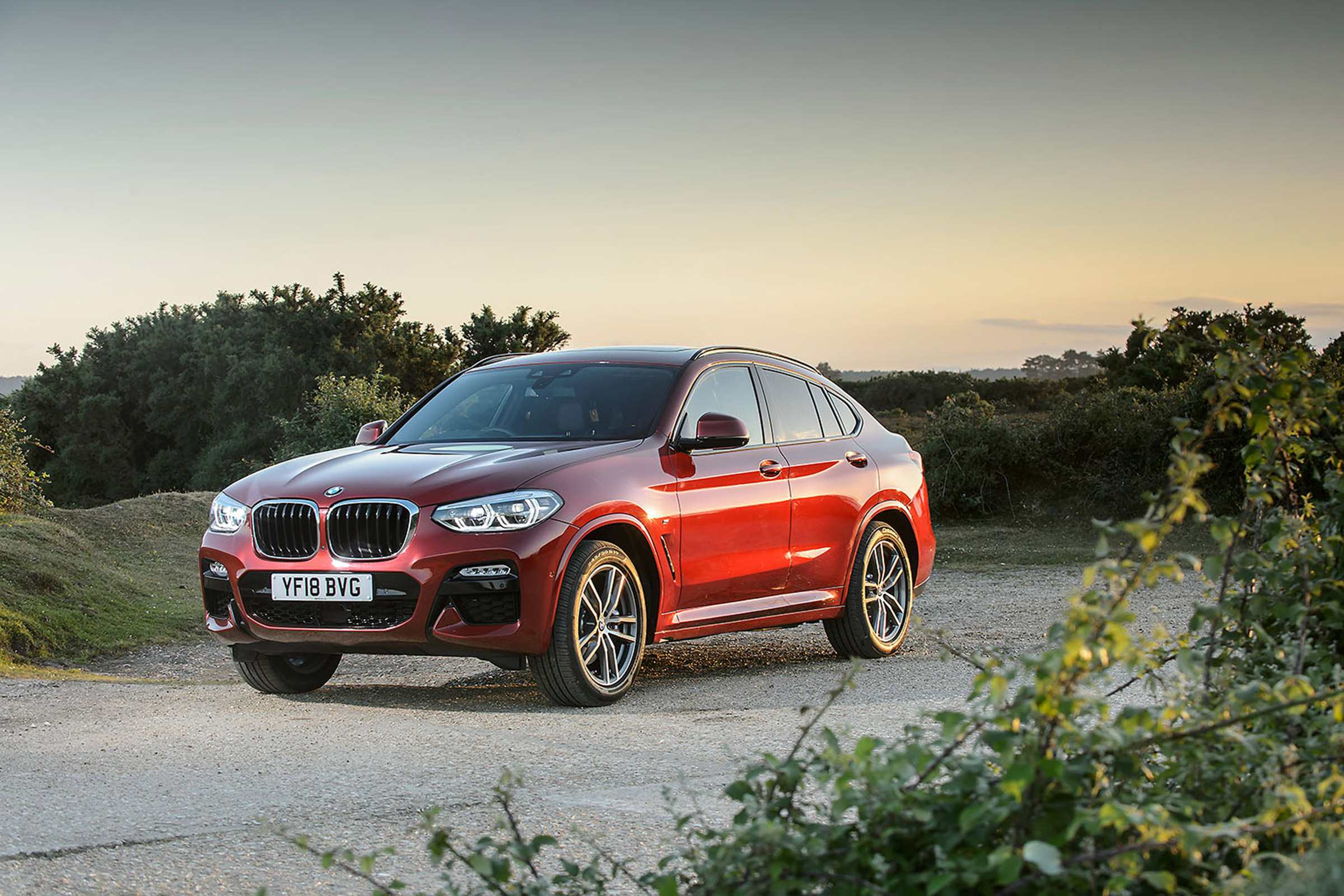 2018 BMW X4 20d drive - front