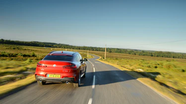 2018 BMW X4 20d drive - rear quarter