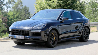 Porsche Cayenne Coupe spy - front quarter