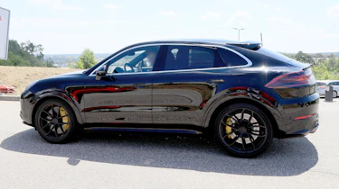 Porsche Cayenne Coupe spy - side