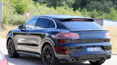 Porsche Cayenne Coupe spy - rear