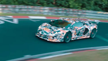 Lamborghini Aventador SV Jota - front quarter