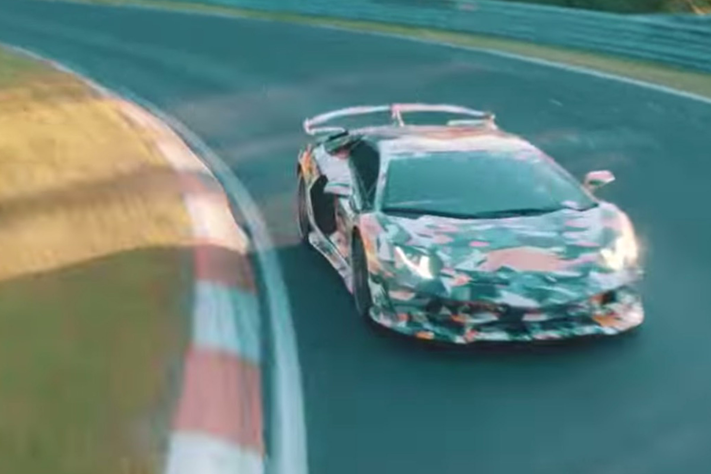 Lamborghini Aventador SV Jota - front