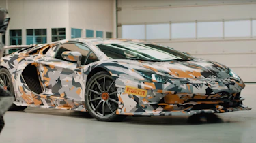 Lamborghini Aventador SV Jota - front quarter