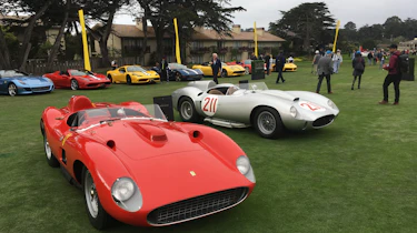 Ferraris at Pebble Beach