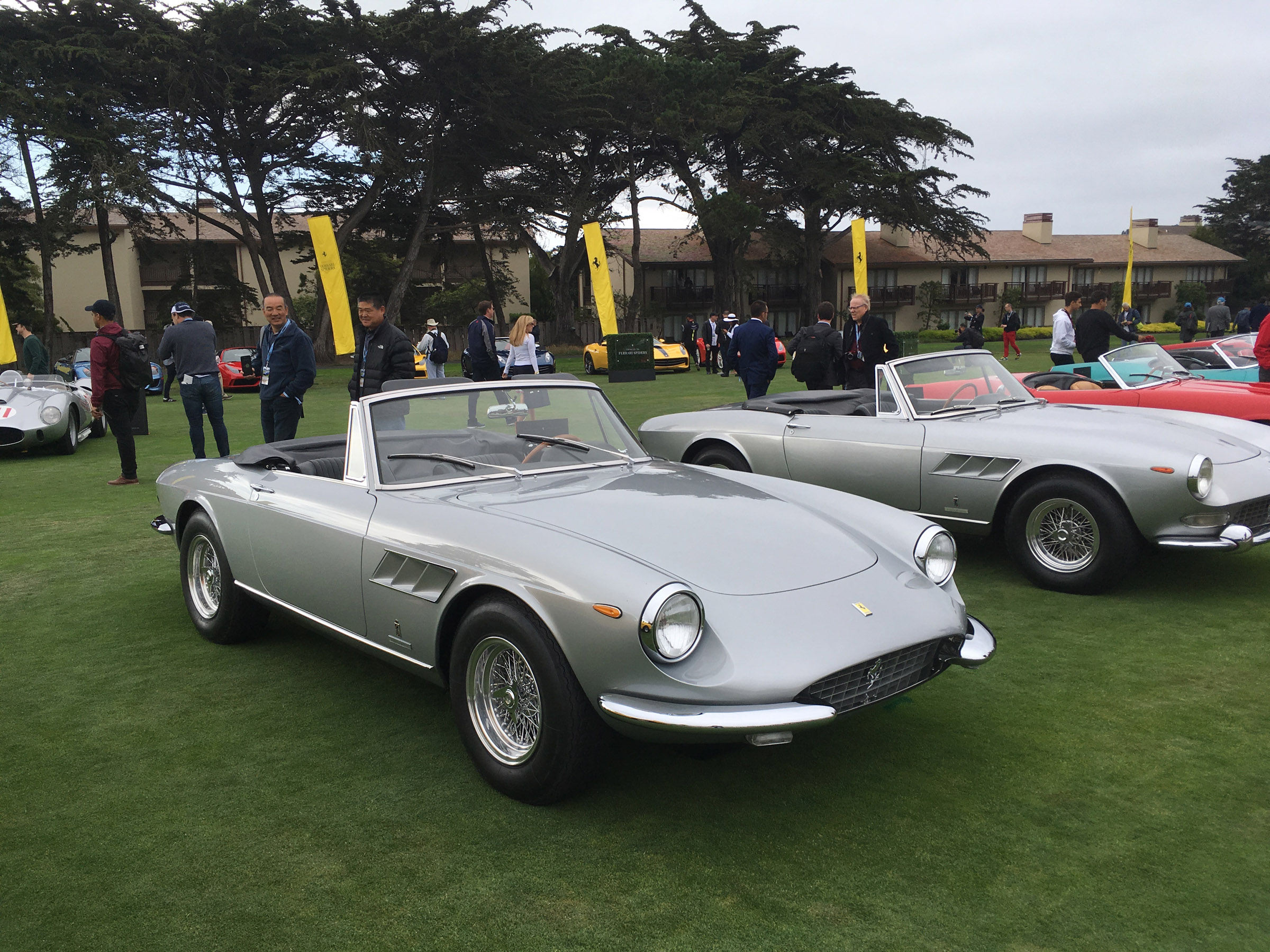 Ferraris at Pebble Beach