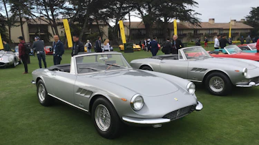 Ferraris at Pebble Beach