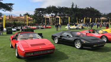 Ferraris at Pebble Beach