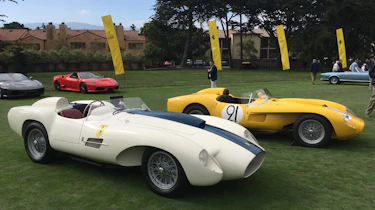 Ferraris at Pebble Beach