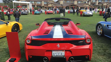 Ferraris at Pebble Beach