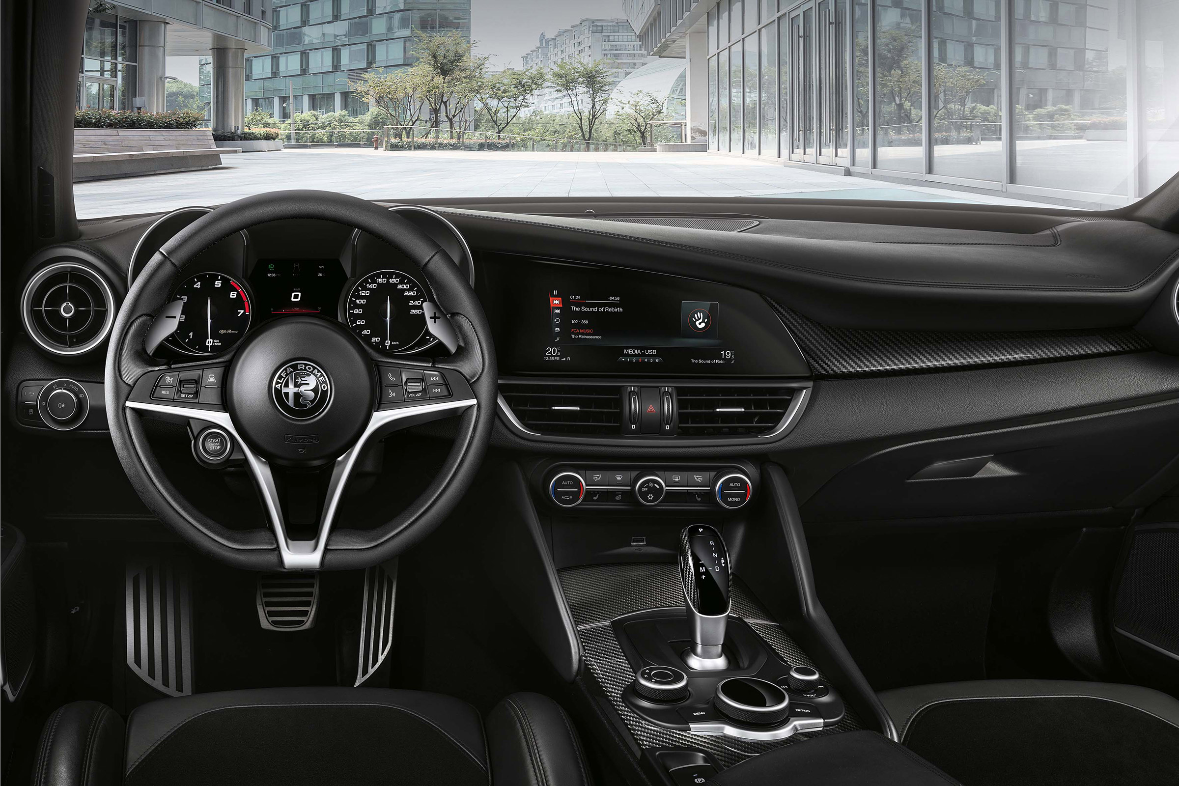 Alfa Giulia MY19 updates - Ti interior