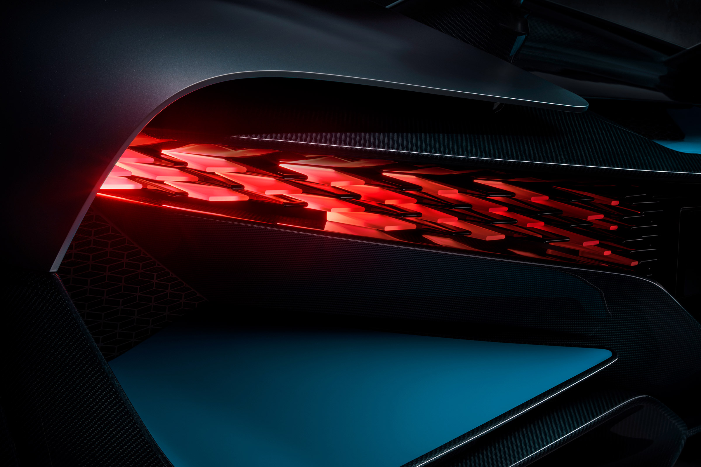 Bugatti Divo - tail light