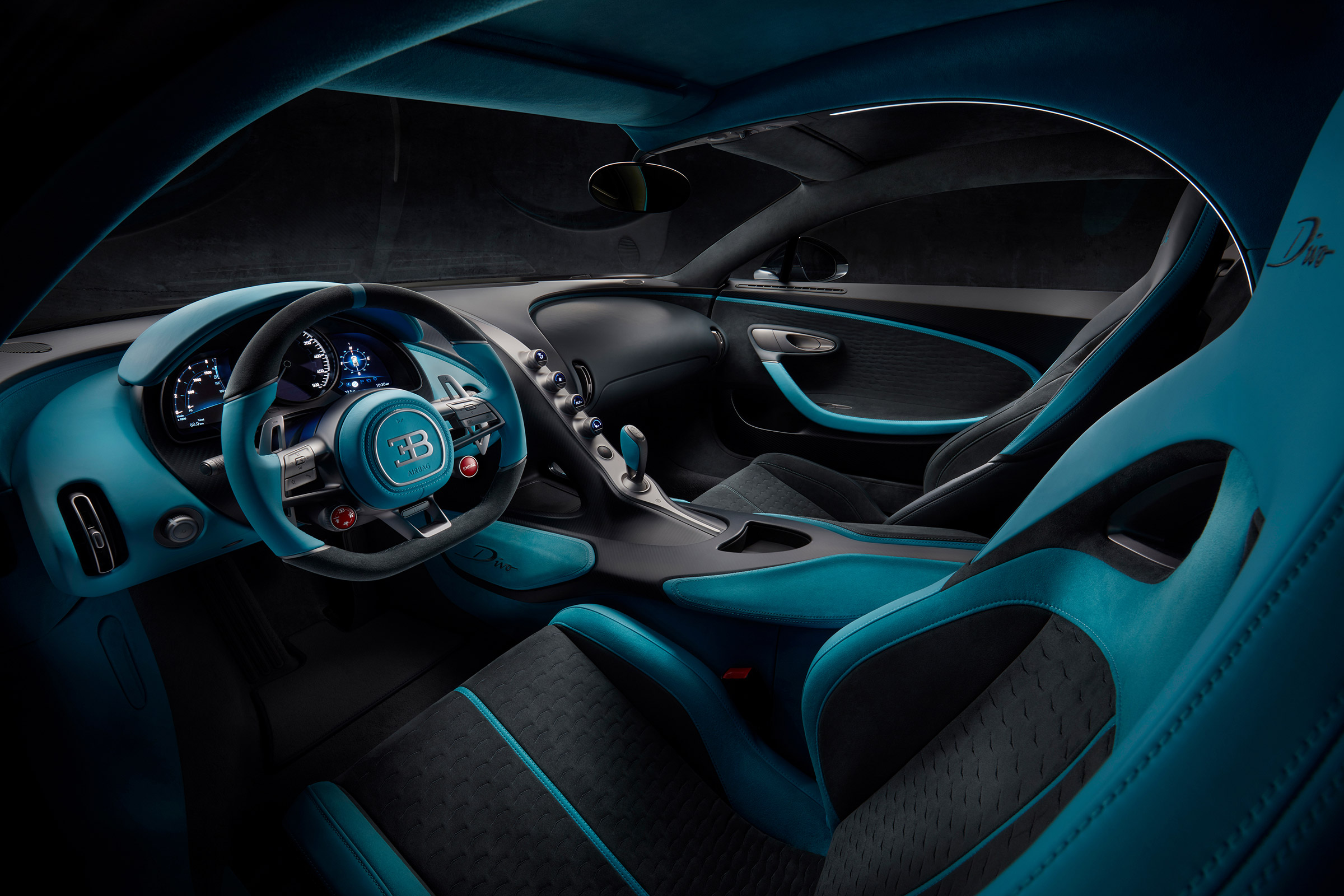 Bugatti Divo - dash
