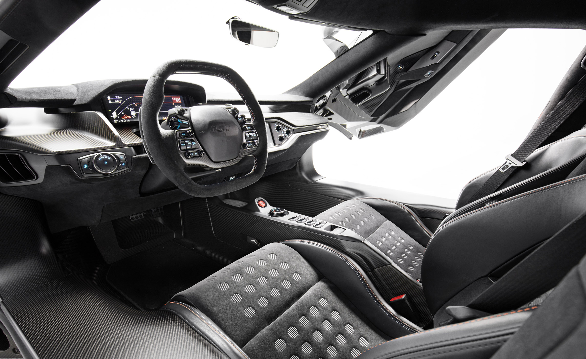Ford GT heritage edition - dash