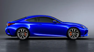 Lexus RC coupe facelift - profile